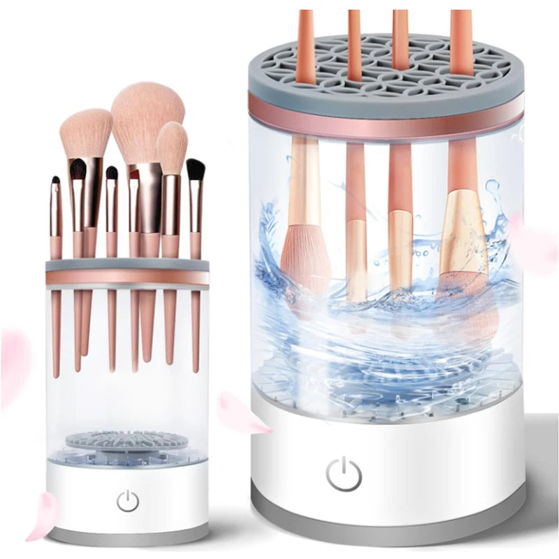 Electronic Makeup Brush Cleaner